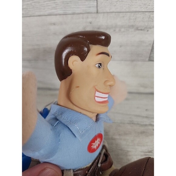 Vintage Mr Wonderful Talking Doll Plush Key Chain 5" - Picture 4 of 6